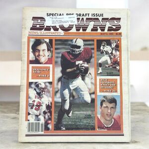 1983 Cleveland Browns News Illustrated NFL Pre-Draft Issue Elway Marino Kelly